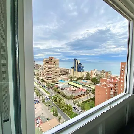 T Hercules Apto 6 Pax Vistas Al Mar, Aire Ac Wifi Inmo Leo Playa De San Juan Apartment Alicante